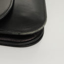 Christian Dior Shoulder Bag Leather Black Gold Auth 119719-10