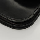 Christian Dior Shoulder Bag Leather Black Gold Auth 119719-11