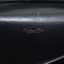 Christian Dior Shoulder Bag Leather Black Gold Auth 119719-15