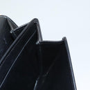 Christian Dior Shoulder Bag Leather Black Gold Auth 119719-17