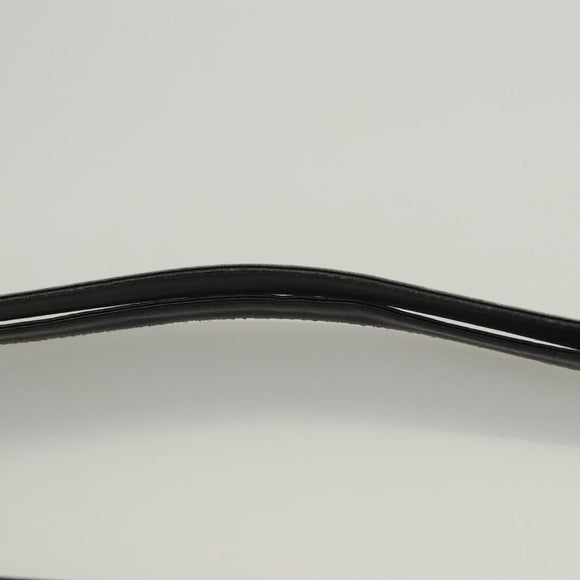 Christian Dior Shoulder Bag Leather Black Gold Auth 119719