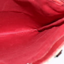 GUCCI GG Supreme Hand Bag PVC Beige Silver 117551 Auth 119722-18