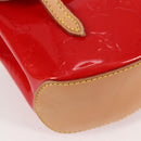 LOUIS VUITTON Vernis Biscayne Bay PM Shoulder Bag Red M91291 LV Auth 119730A-15