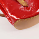 LOUIS VUITTON Vernis Biscayne Bay PM Shoulder Bag Red M91291 LV Auth 119730A-17