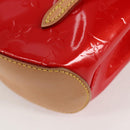 LOUIS VUITTON Vernis Biscayne Bay PM Shoulder Bag Red M91291 LV Auth 119730A-18