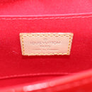 LOUIS VUITTON Vernis Biscayne Bay PM Shoulder Bag Red M91291 LV Auth 119730A-19