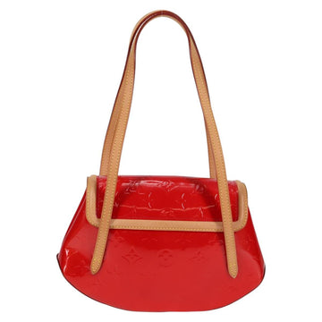 LOUIS VUITTON Vernis Biscayne Bay PM Shoulder Bag Red M91291 LV Auth 119730A - 0