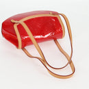 LOUIS VUITTON Vernis Biscayne Bay PM Shoulder Bag Red M91291 LV Auth 119730A-7