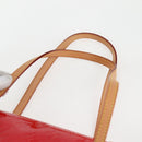 LOUIS VUITTON Vernis Biscayne Bay PM Shoulder Bag Red M91291 LV Auth 119730A-14