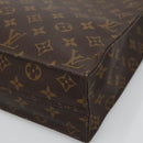 LOUIS VUITTON Monogram Sac Plat Hand Bag M51140 LV Auth 119745-9