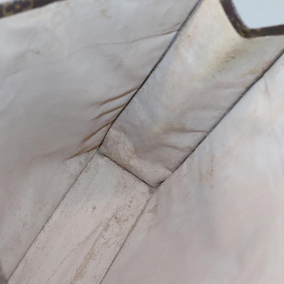 LOUIS VUITTON Monogram Sac Plat Hand Bag M51140 LV Auth 119745