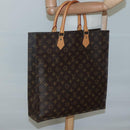 LOUIS VUITTON Monogram Sac Plat Hand Bag M51140 LV Auth 119745-19