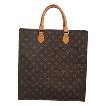 LOUIS VUITTON Monogram Sac Plat Hand Bag M51140 LV Auth 119745 - 0