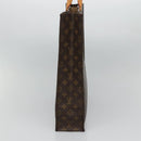 LOUIS VUITTON Monogram Sac Plat Hand Bag M51140 LV Auth 119745-3