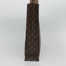 LOUIS VUITTON Monogram Sac Plat Hand Bag M51140 LV Auth 119745-4