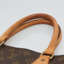 LOUIS VUITTON Monogram Sac Plat Hand Bag M51140 LV Auth 119745-8