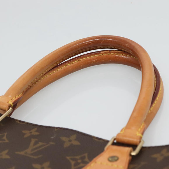 LOUIS VUITTON Monogram Sac Plat Hand Bag M51140 LV Auth 119745