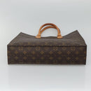 LOUIS VUITTON Monogram Sac Plat Hand Bag M51140 LV Auth 119745-5