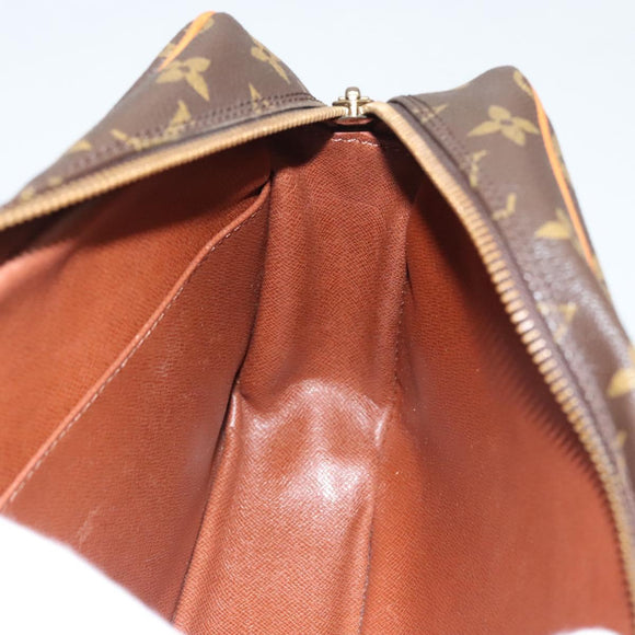 LOUIS VUITTON Monogram Compiegne 28 Clutch Bag M51845 LV Auth 119755