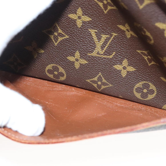 LOUIS VUITTON Monogram Compiegne 28 Clutch Bag M51845 LV Auth 119755