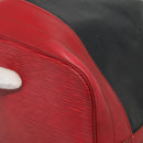 LOUIS VUITTON Epi Noe Shoulder Bag Bicolor Black Red M44017 LV Auth 119756-16