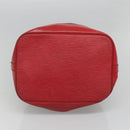 LOUIS VUITTON Epi Noe Shoulder Bag Bicolor Black Red M44017 LV Auth 119756-5
