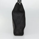 GUCCI GG Canvas Jackie Hand Bag Black Silver 002 1064 3444 Auth 119758-4