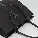 GUCCI GG Canvas Jackie Hand Bag Black Silver 002 1064 3444 Auth 119758-6