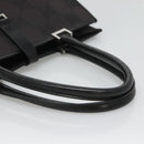 GUCCI GG Canvas Jackie Hand Bag Black Silver 002 1064 3444 Auth 119758-8