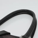 GUCCI GG Canvas Jackie Hand Bag Black Silver 002 1064 3444 Auth 119758-14