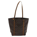 LOUIS VUITTON Monogram Sac Shopping Tote Bag M51108 LV Auth 119806-2