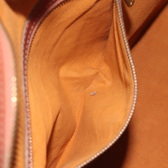 LOUIS VUITTON Epi Lussac Shoulder Bag Brown M52283 LV Auth 119810