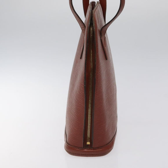 LOUIS VUITTON Epi Lussac Schultertasche Braun M52283 LV Auth 119810