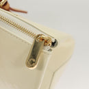 LOUIS VUITTON Monogram Vernis Rosewood Avenue Hand Bag Perle M93508 Auth 119811-17