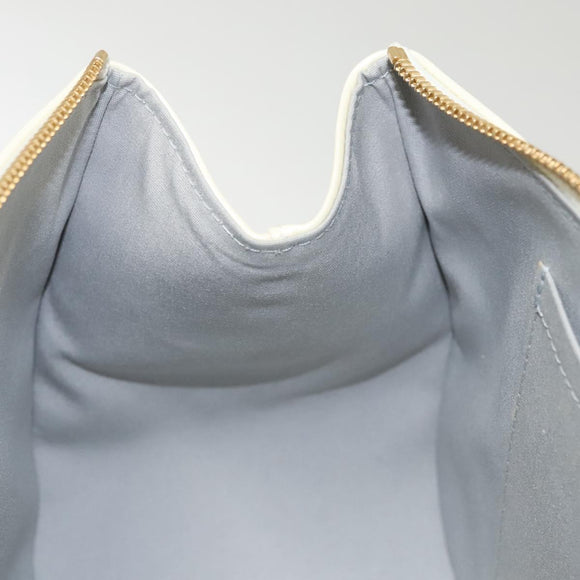 LOUIS VUITTON Monogram Vernis Rosewood Avenue Hand Bag Perle M93508 Auth 119811