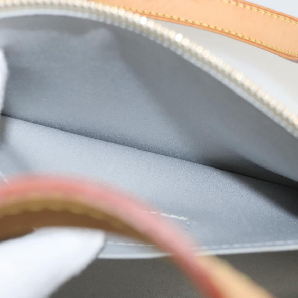 LOUIS VUITTON Monogram Vernis Rosewood Avenue Hand Bag Perle M93508 Auth 119811