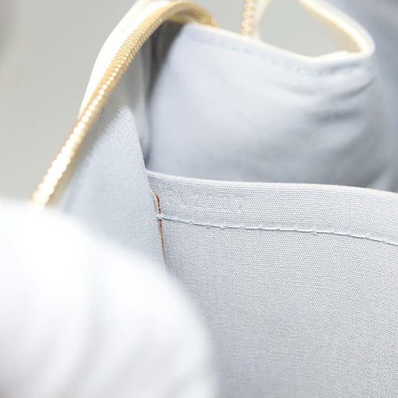 LOUIS VUITTON Monogram Vernis Rosewood Avenue Hand Bag Perle M93508 Auth 119811