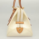 LOUIS VUITTON Monogram Vernis Rosewood Avenue Hand Bag Perle M93508 Auth 119811-3