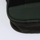 CHANEL COCO Mark Sports Line Shoulder Bag Canvas Brown CC Auth 119814-15