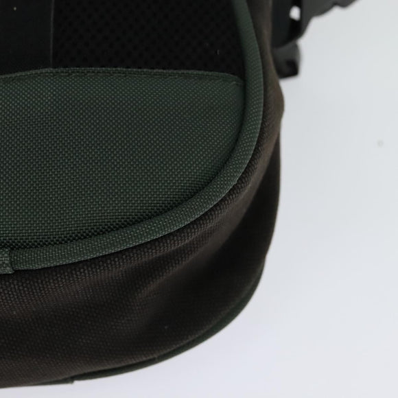 CHANEL COCO Mark Sports Line Shoulder Bag Canvas Brown CC Auth 119814