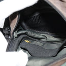 CHANEL COCO Mark Sports Line Shoulder Bag Canvas Brown CC Auth 119814-19