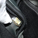 CHANEL COCO Mark Sports Line Shoulder Bag Canvas Brown CC Auth 119814-12