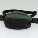 CHANEL COCO Mark Sports Line Shoulder Bag Canvas Brown CC Auth 119814-5