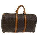 LOUIS VUITTON Monogram Keepall 50 Boston Bag M41426 LV Auth 119818-1