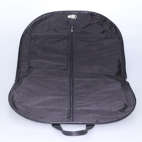 Burberrys Nova Check Garment Cover Canvas Beige Gold Auth 119821