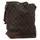 LOUIS VUITTON Monogram Noe Shoulder Bag M42224 LV Auth 119838-1