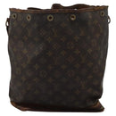LOUIS VUITTON Monogram Noe Shoulder Bag M42224 LV Auth 119838-2