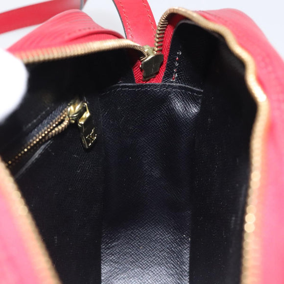 LOUIS VUITTON Epi Jeune Fille MM Shoulder Bag Red M52157 LV Auth 119841