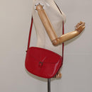 LOUIS VUITTON Epi Jeune Fille MM Shoulder Bag Red M52157 LV Auth 119841-24