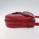 LOUIS VUITTON Epi Jeune Fille MM Shoulder Bag Red M52157 LV Auth 119841-3